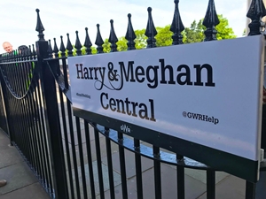 Harry & Meghan Central prepared for royal wedding